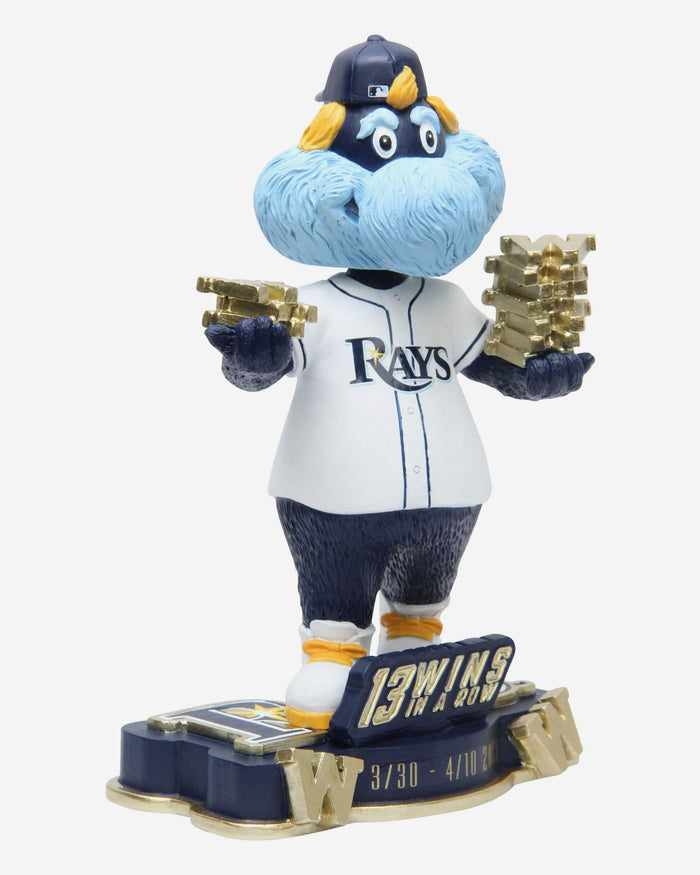 Raymond Tampa Bay Rays Mascot Win Streak Bobblehead FOCO - FOCO.com