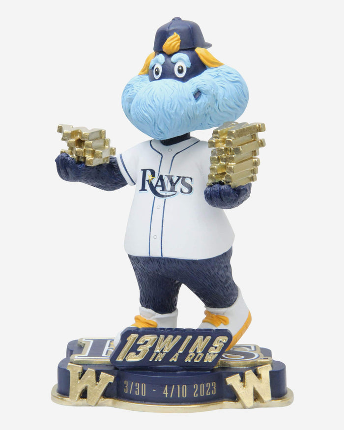 Raymond Tampa Bay Rays Mascot Win Streak Bobblehead FOCO - FOCO.com