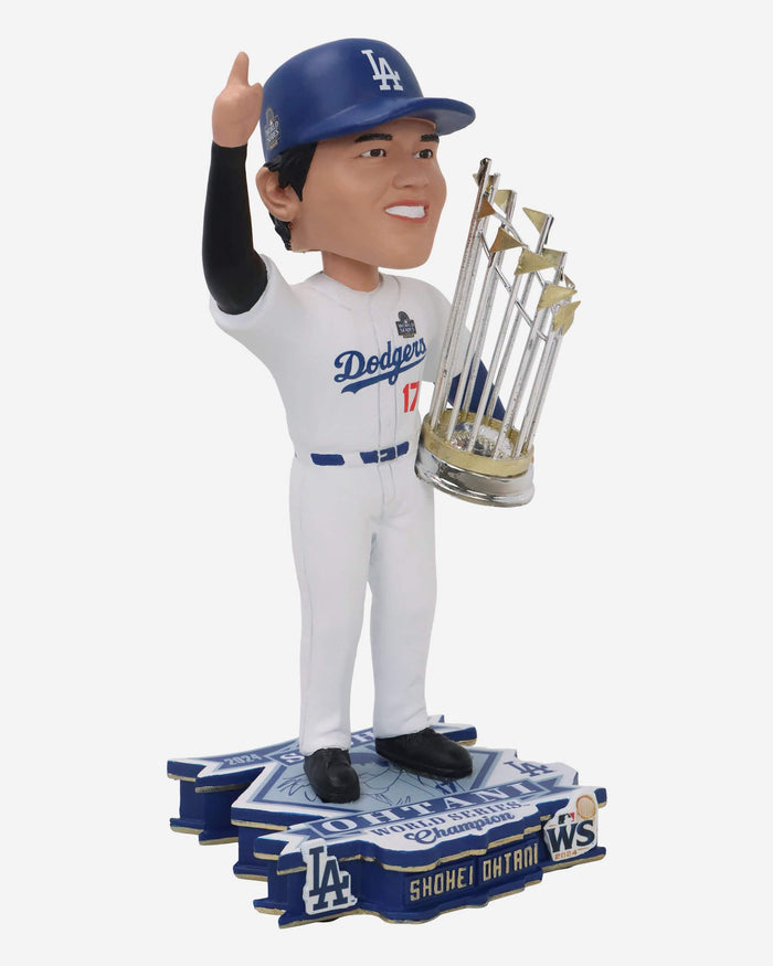 Shohei Ohtani Los Angeles Dodgers 2024 World Series Champions Bobblehead FOCO - FOCO.com