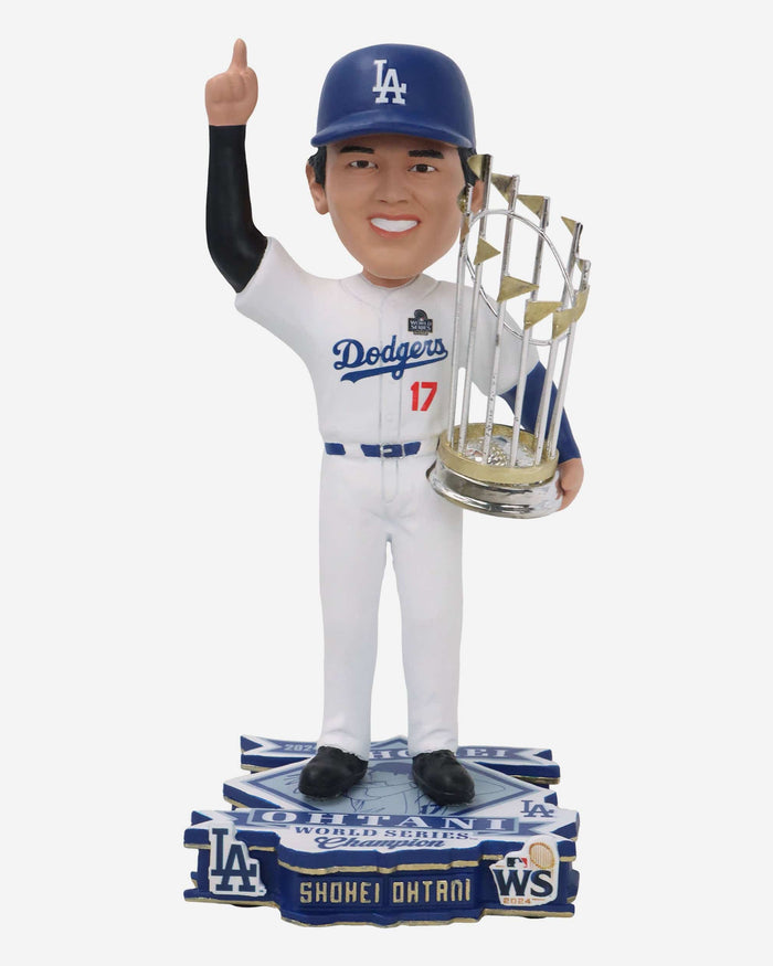 Shohei Ohtani Los Angeles Dodgers 2024 World Series Champions Bobblehead FOCO - FOCO.com