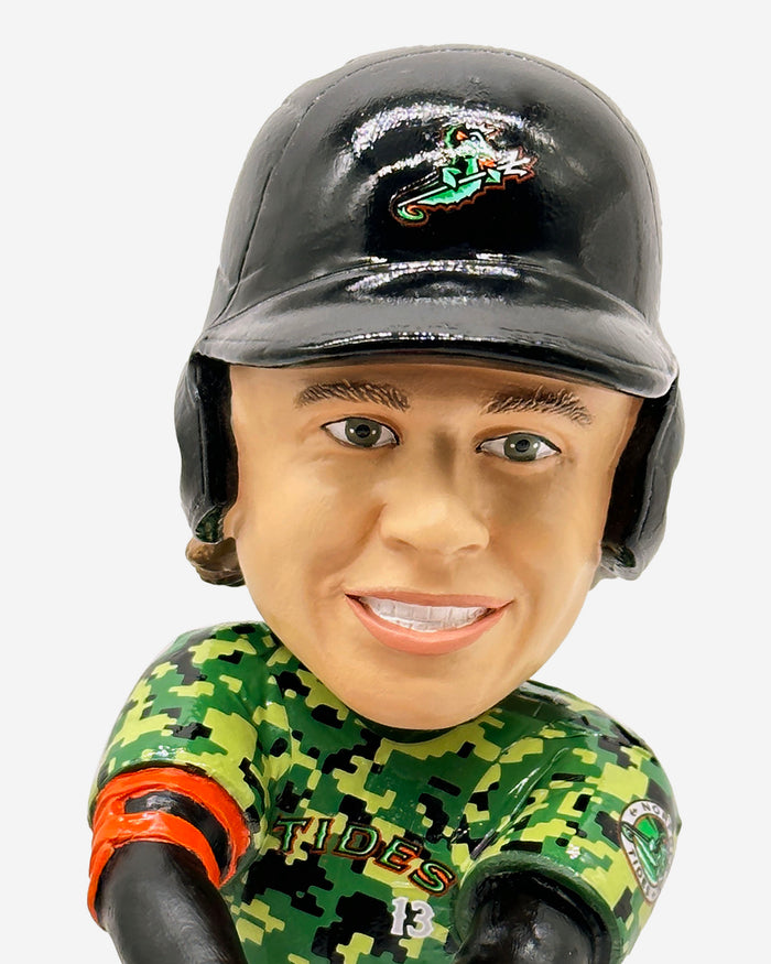 Heston Kjerstad Norfolk Tides Gamebreaker Bobblehead FOCO - FOCO.com