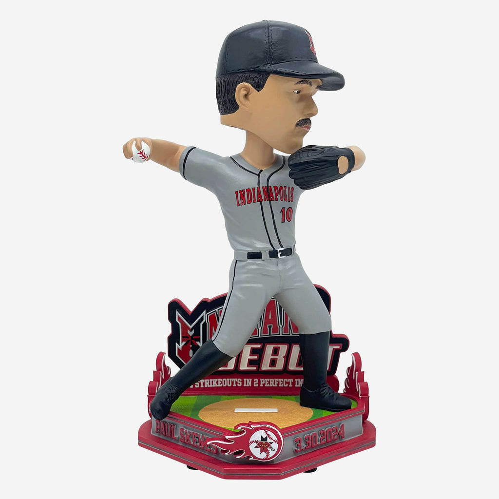 Paul Skenes Indianapolis Indians Triple A Debut Bobblehead FOCO - FOCO.com