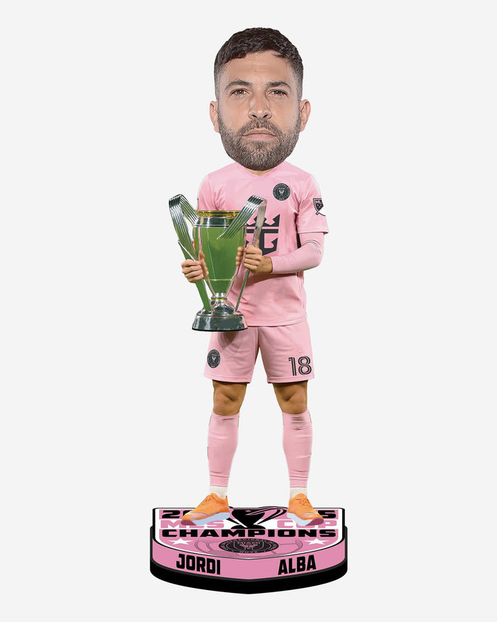Jordi Alba Inter Miami CF 2025 MLS Champions Bobblehead FOCO - FOCO.com