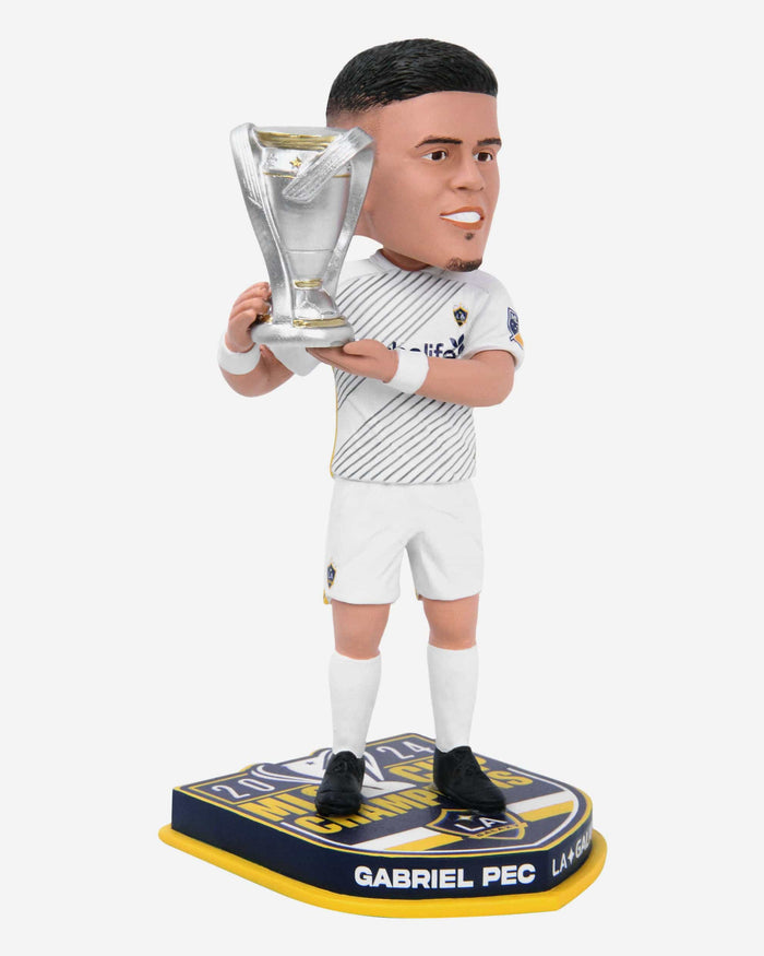 Gabriel Pec LA Galaxy 2024 MLS Cup Champions Bobblehead FOCO - FOCO.com
