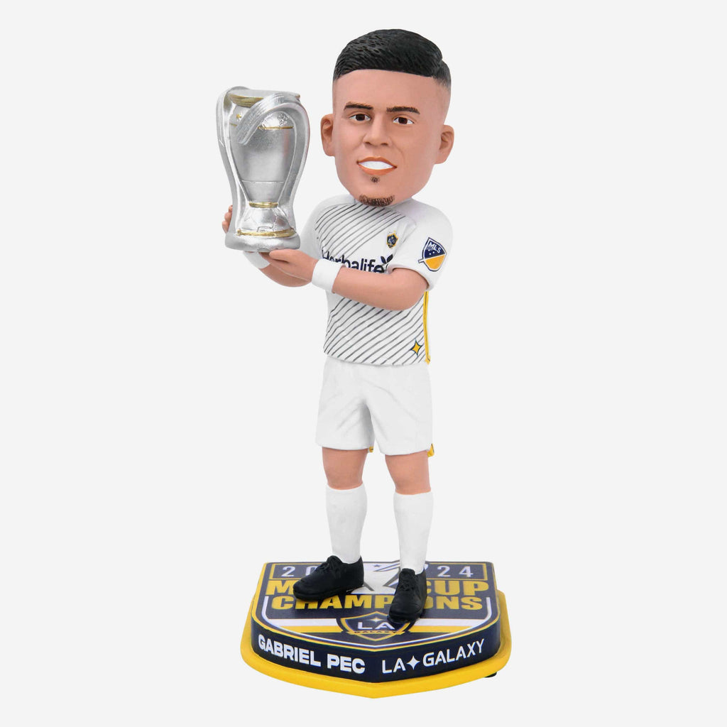 Gabriel Pec LA Galaxy 2024 MLS Cup Champions Bobblehead FOCO - FOCO.com