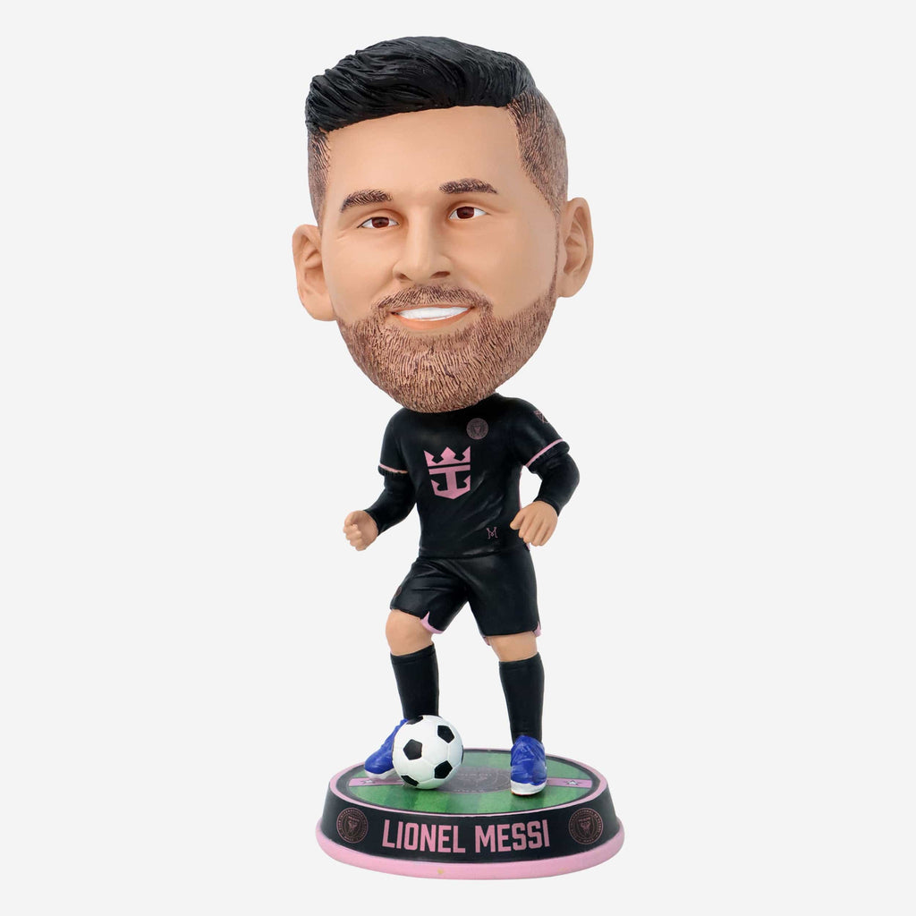 Lionel Messi Inter Miami CF Field Stripe Variant Bighead Bobblehead FOCO - FOCO.com