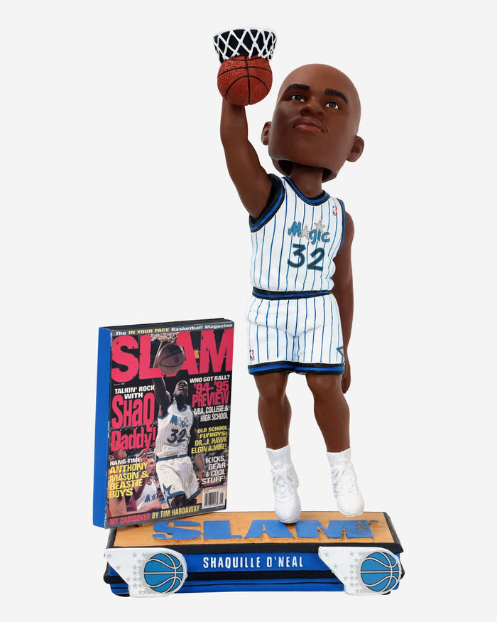 Shaquille O'Neal Orlando Magic Shaq Daddy Slam Magazine Cover Bobblehead FOCO - FOCO.com