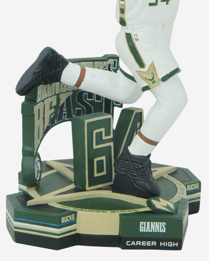 Giannis Antetokounmpo Milwaukee Bucks 64 Point Game Bobblehead FOCO - FOCO.com