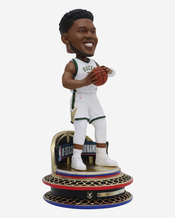 Giannis Antetokounmpo Milwaukee Bucks 2023 In-Season Tournament Bobblehead FOCO - FOCO.com