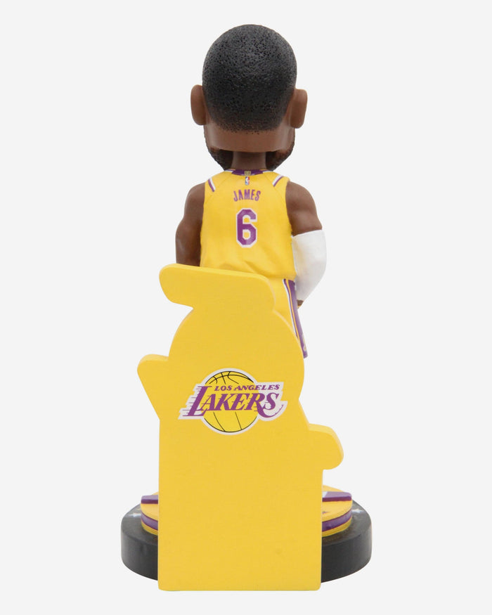 LeBron James Los Angeles Lakers 20/20 Game Bobblehead FOCO - FOCO.com