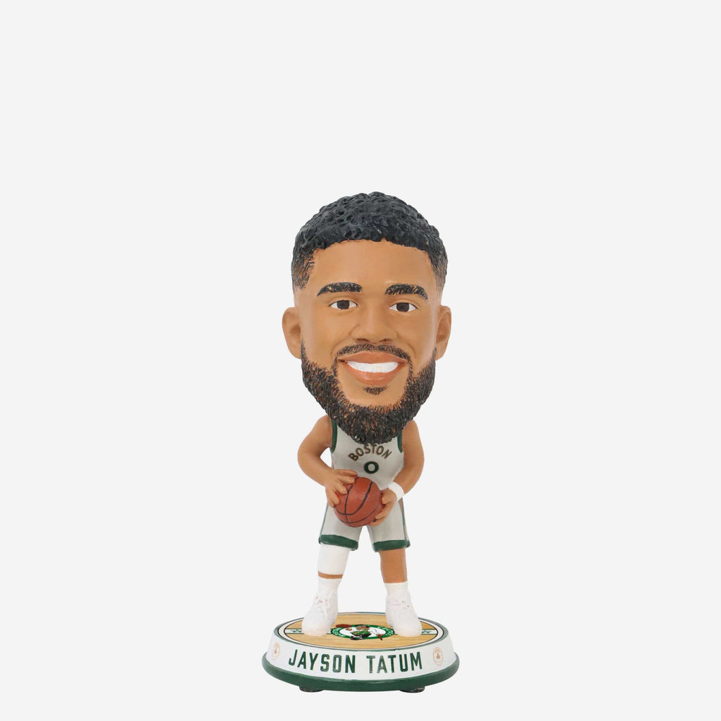 Jayson Tatum Boston Celtics 2024 City Jersey Court Stripe Mini Bighead Bobblehead FOCO - FOCO.com