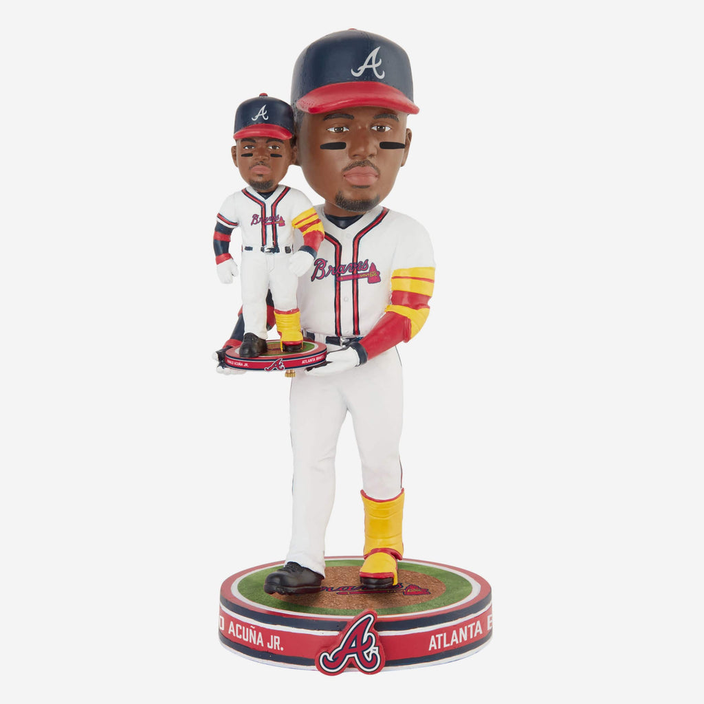 Ronald Acuna Jr Atlanta Braves Bobble Dubblz Bobblehead FOCO - FOCO.com