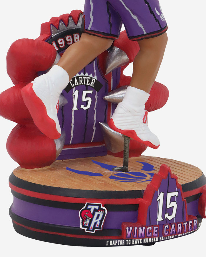 Vince Carter Toronto Raptors Jersey Retirement Bobblehead FOCO - FOCO.com