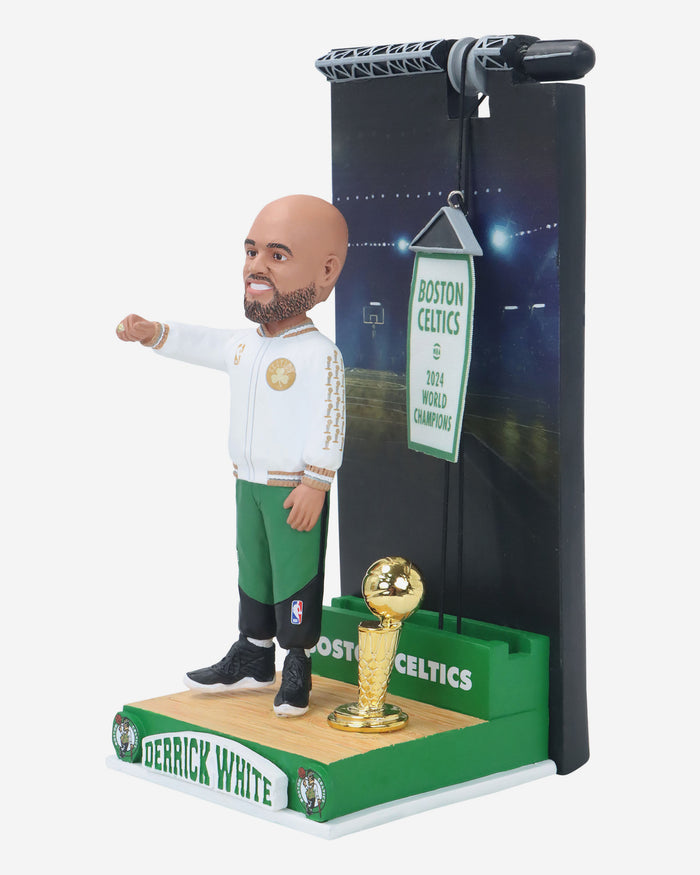 Derrick White Boston Celtics 2024 Banner Raising Bobblehead FOCO - FOCO.com