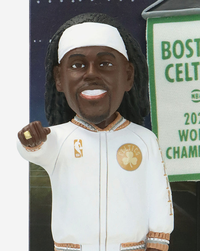 Jrue Holiday Boston Celtics 2024 Banner Raising Bobblehead FOCO - FOCO.com