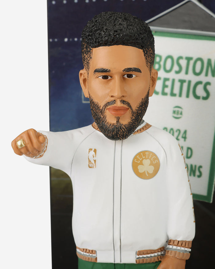 Jayson Tatum Boston Celtics 2024 Banner Raising Bobblehead FOCO - FOCO.com