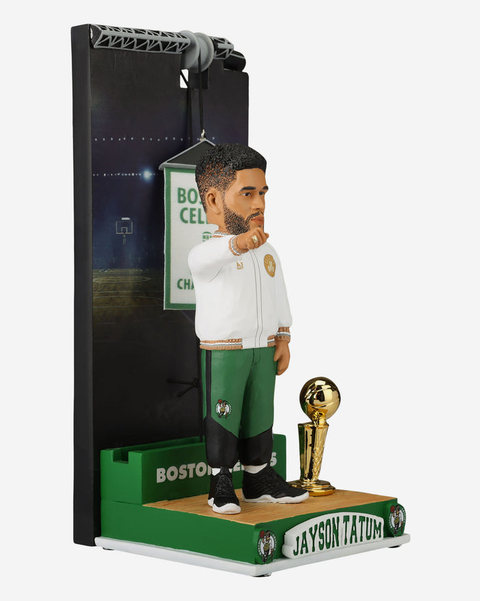 Jayson Tatum Boston Celtics 2024 Banner Raising Bobblehead FOCO - FOCO.com