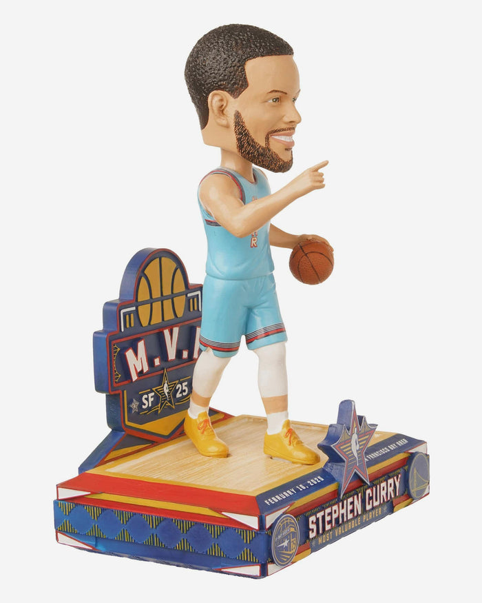 Steph Curry Golden State Warriors 2025 NBA All-Star MVP Bobblehead FOCO - FOCO.com