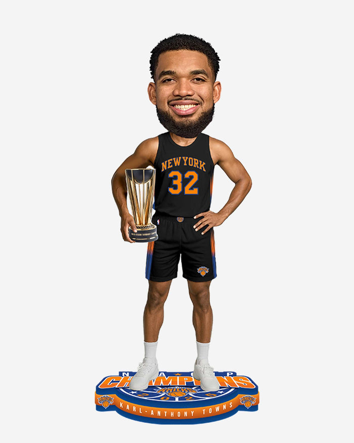 Karl-Anthony Towns New York Knicks NBA Cup Champions Bobblehead