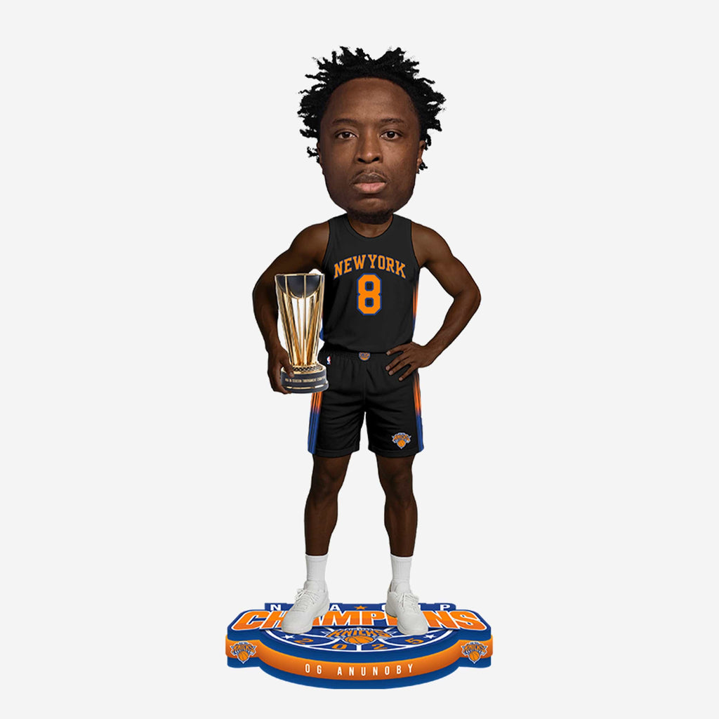OG Anunoby New York Knicks NBA Cup Champions Bobblehead