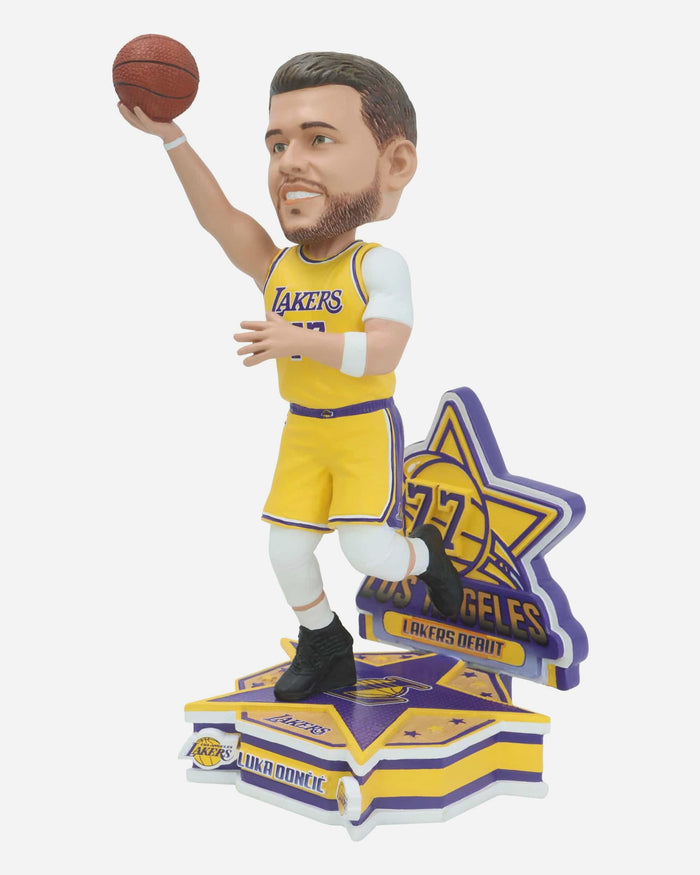 Luka Doncic Los Angeles Lakers Debut Bobblehead FOCO - FOCO.com