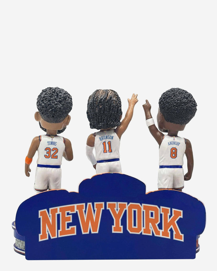 New York Knicks Eastern Conference Bound Triple Bobblehead FOCO - FOCO.com
