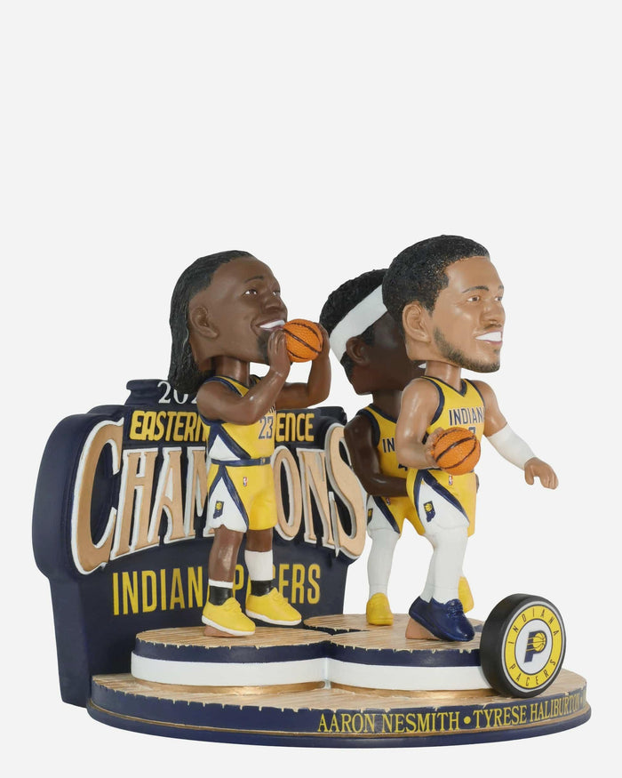 Indiana Pacers 2025 Eastern Conference Champions Mini Bobblehead Scene FOCO - FOCO.com