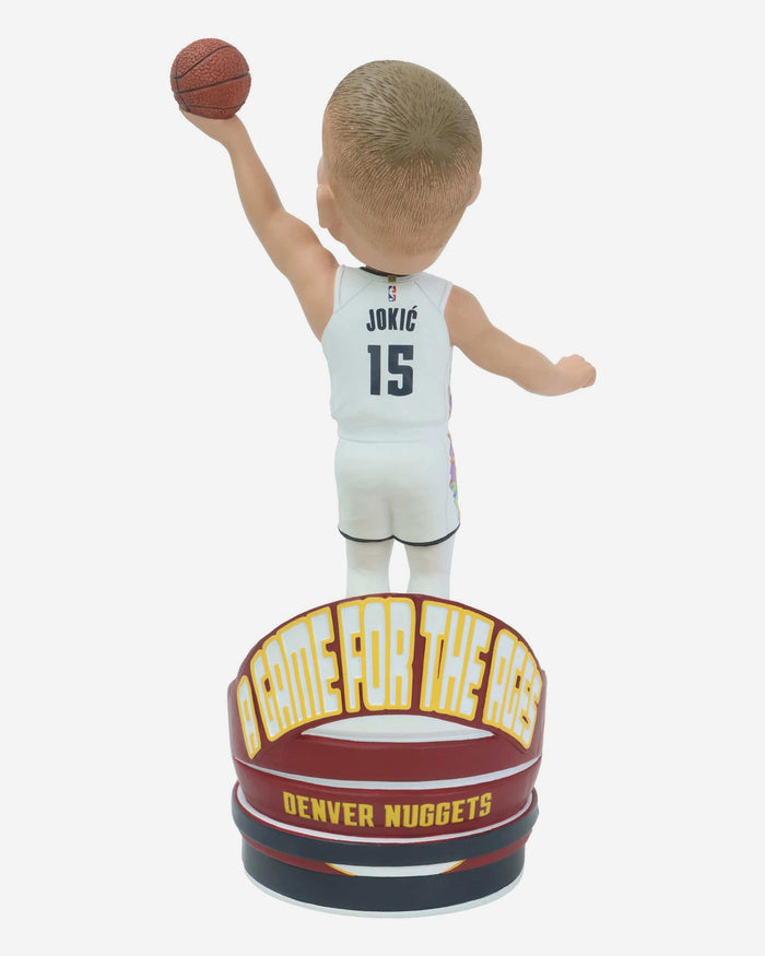 Nikola Jokic Denver Nuggets A Game for the Ages Triple Double Bobblehead FOCO - FOCO.com