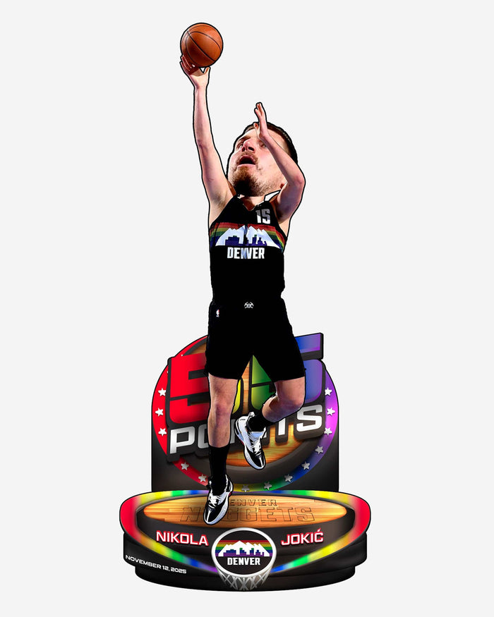 Nikola Jokic Denver Nuggets 55 Point Gamebreaker Bobblehead FOCO - FOCO.com