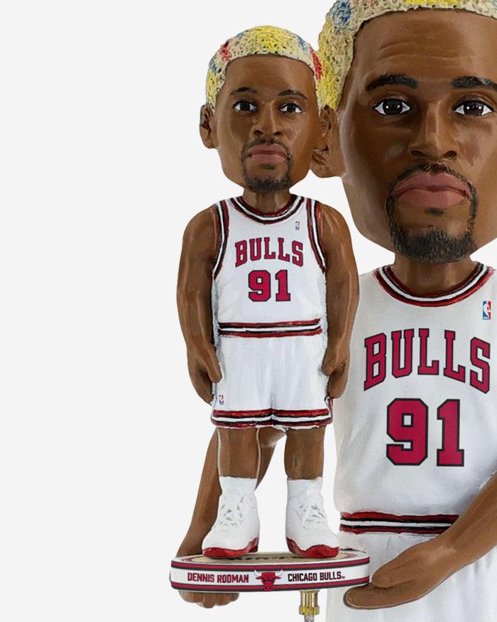 Dennis Rodman Chicago Bulls Bobble Dubblz Bobblehead FOCO - FOCO.com