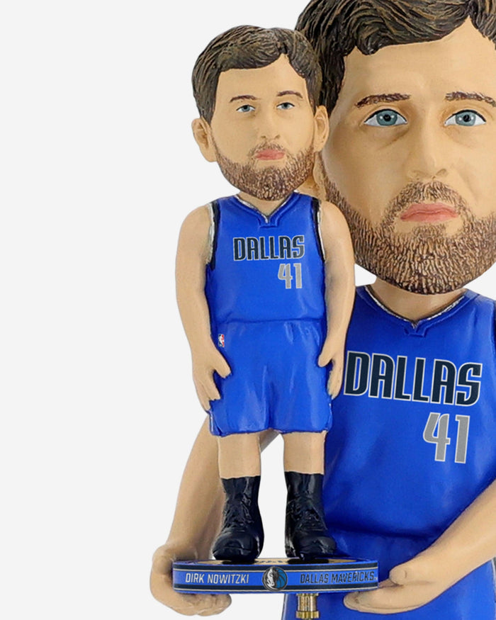 Dirk Nowitzski Dallas Mavericks Bobble Dubblz Bobblehead FOCO - FOCO.com
