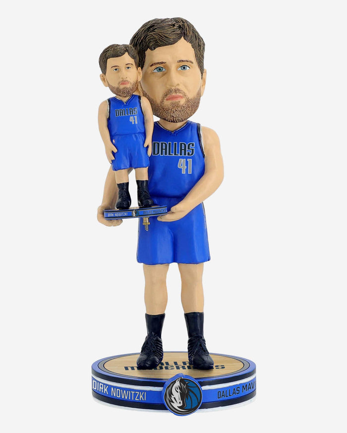 Dirk Nowitzski Dallas Mavericks Bobble Dubblz Bobblehead FOCO - FOCO.com