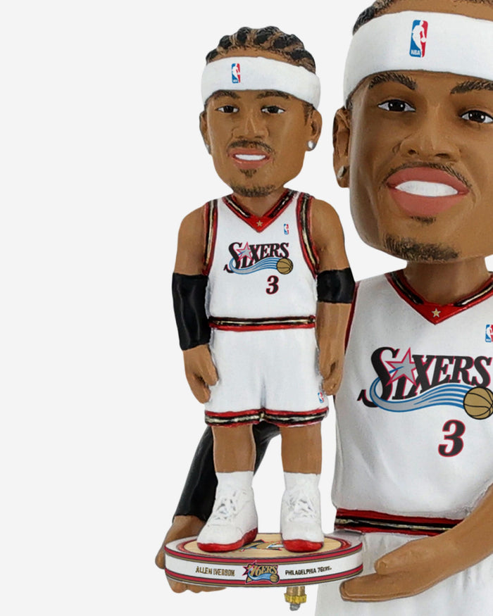 Allen Iverson Philadelphia 76ers Bobble Dubblz Bobblehead FOCO - FOCO.com