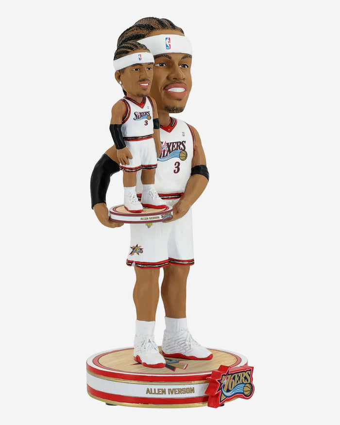 Allen Iverson Philadelphia 76ers Bobble Dubblz Bobblehead FOCO - FOCO.com