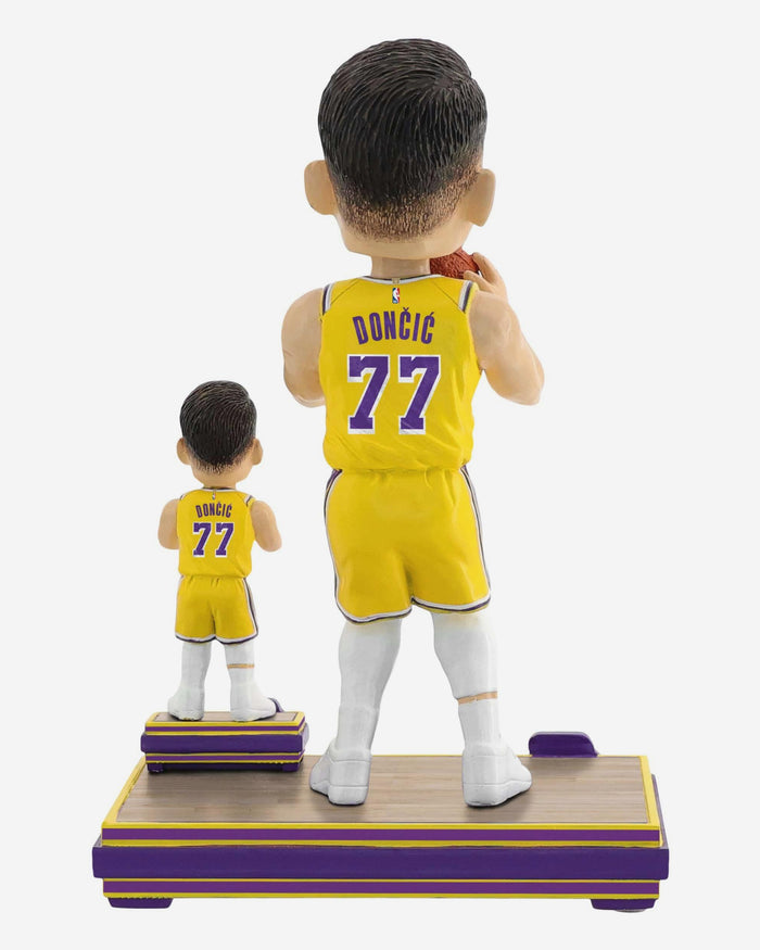 Luka Doncic Los Angeles Lakers Magnetized Bobble Dubblz Bobblehead FOCO - FOCO.com