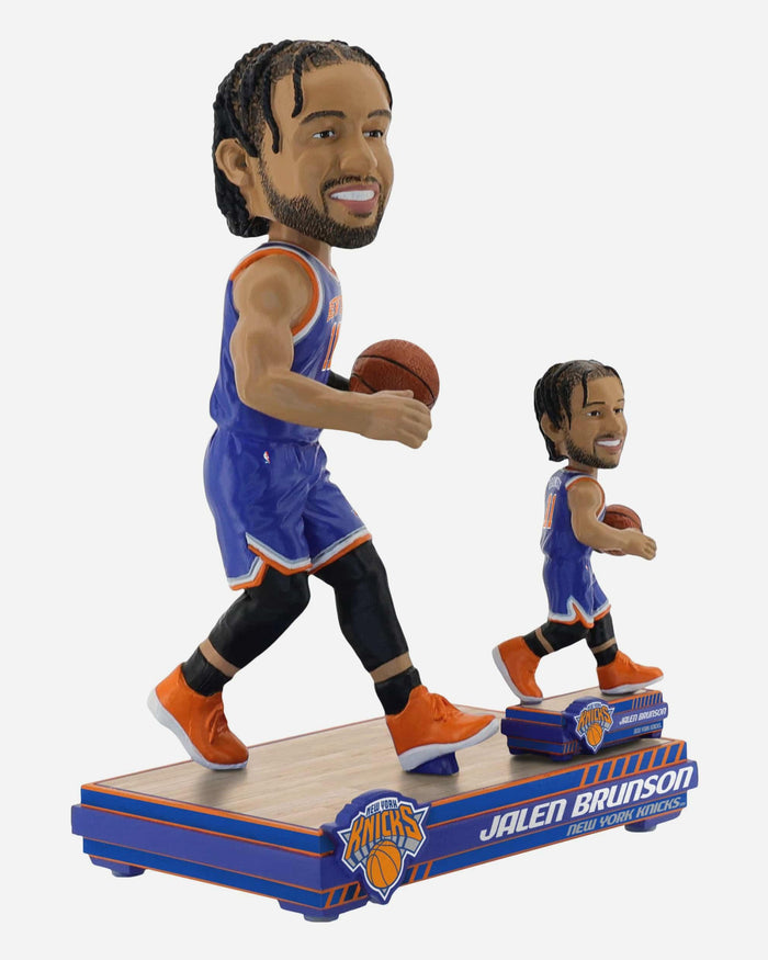 Jalen Brunson New York Knicks Magnetized Bobble Dubblz Bobblehead FOCO - FOCO.com