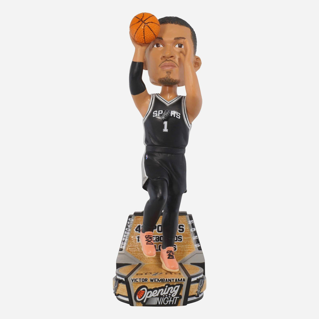 Victor Wembanyama San Antonio Spurs 2025 Opening Night Gamebreaker Bobblehead FOCO - FOCO.com