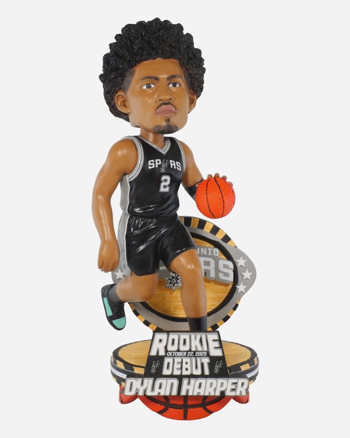 Dylan Harper San Antonio Spurs NBA Debut Bobblehead FOCO - FOCO.com