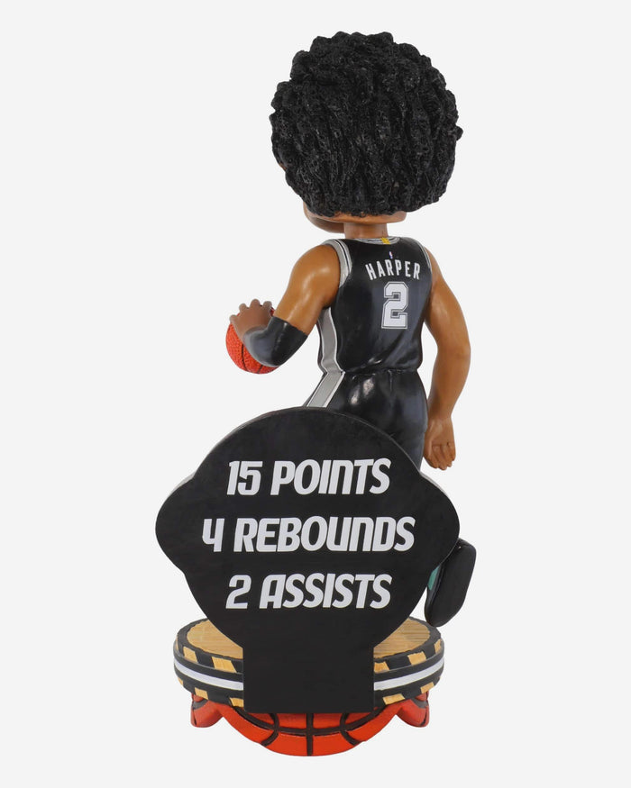 Dylan Harper San Antonio Spurs NBA Debut Bobblehead FOCO - FOCO.com