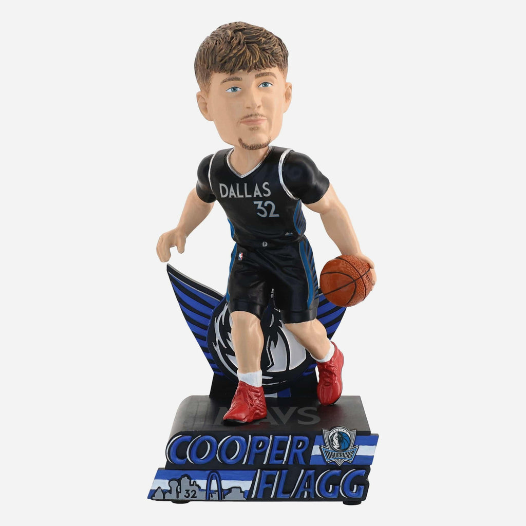 Cooper Flagg Dallas Mavericks 2026 City Jersey Bobblehead FOCO - FOCO.com