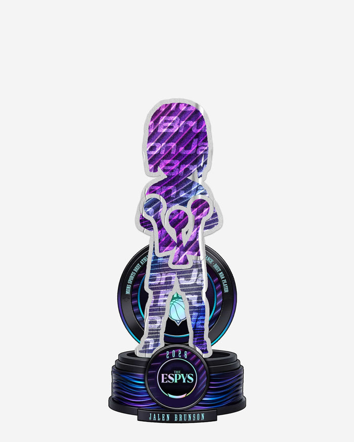 Jalen Brunson New York Knicks 2026 ESPY Awards Mens Sports Best Athlete & Best Championship Performance & Best NBA Player Mini Bobblehead