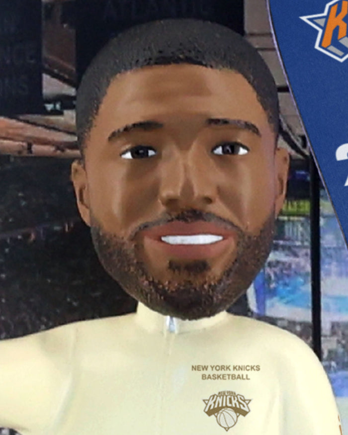 Mikal Bridges New York Knicks Raising the Banner Bobblehead FOCO - FOCO.com