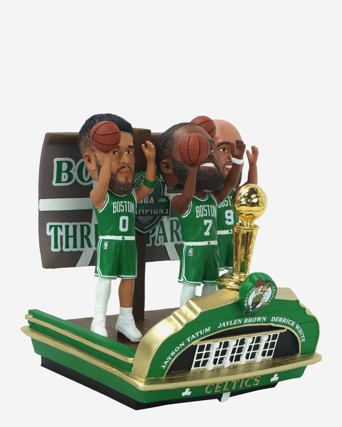 Boston Celtics 2024 NBA Champions Mini Bobblehead Scene FOCO - FOCO.com