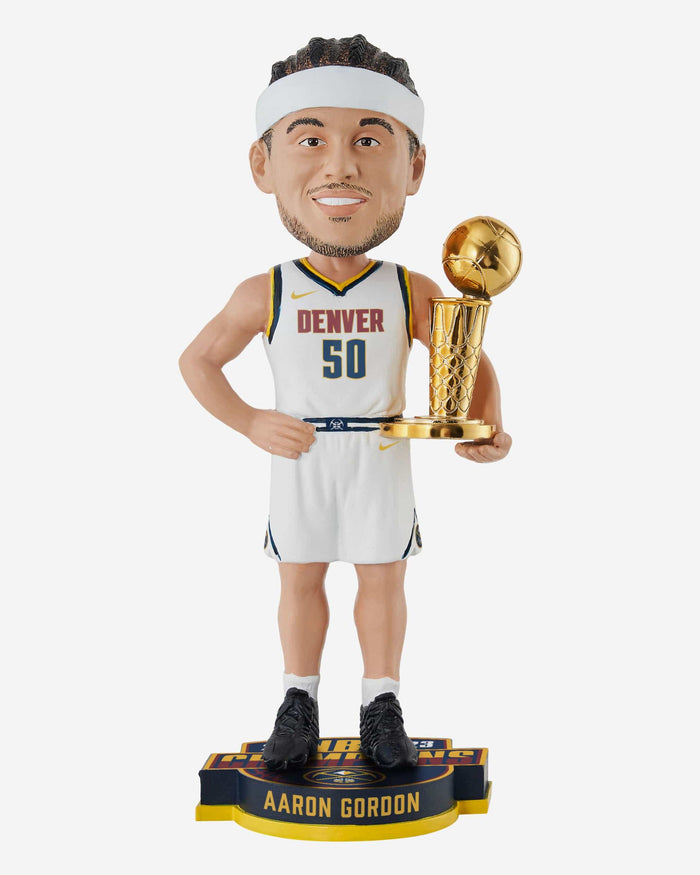 Aaron Gordon Denver Nuggets 2023 NBA Champions Alternate Uniform Bobblehead FOCO - FOCO.com