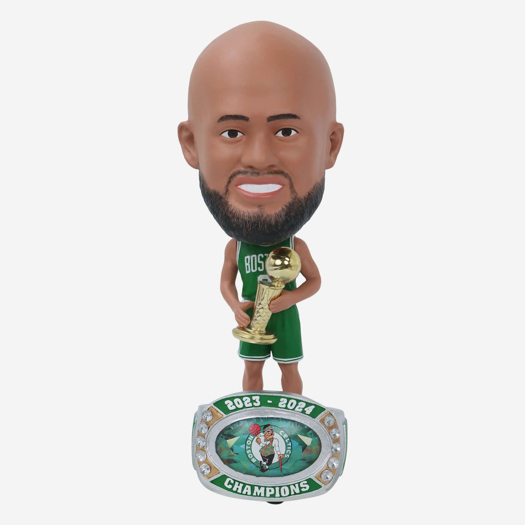 Derrick White Boston Celtics 2024 NBA Champions Ring Base Bighead Bobblehead FOCO - FOCO.com