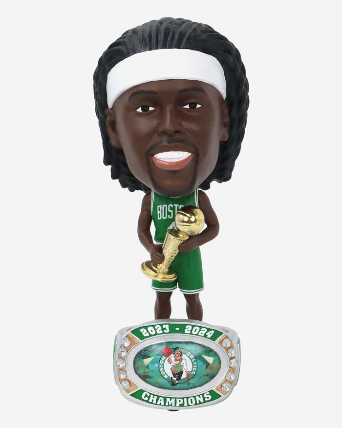 Jrue Holiday Boston Celtics 2024 NBA Champions Ring Base Bighead Bobblehead FOCO - FOCO.com