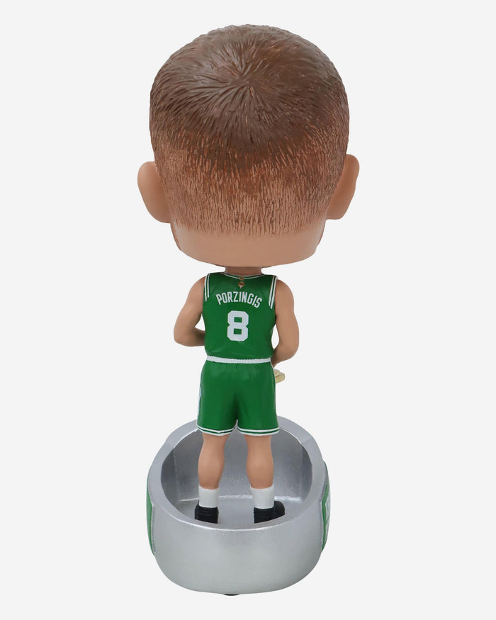 Kristaps Porzingis Boston Celtics 2024 NBA Champions Ring Base Bighead Bobblehead FOCO - FOCO.com