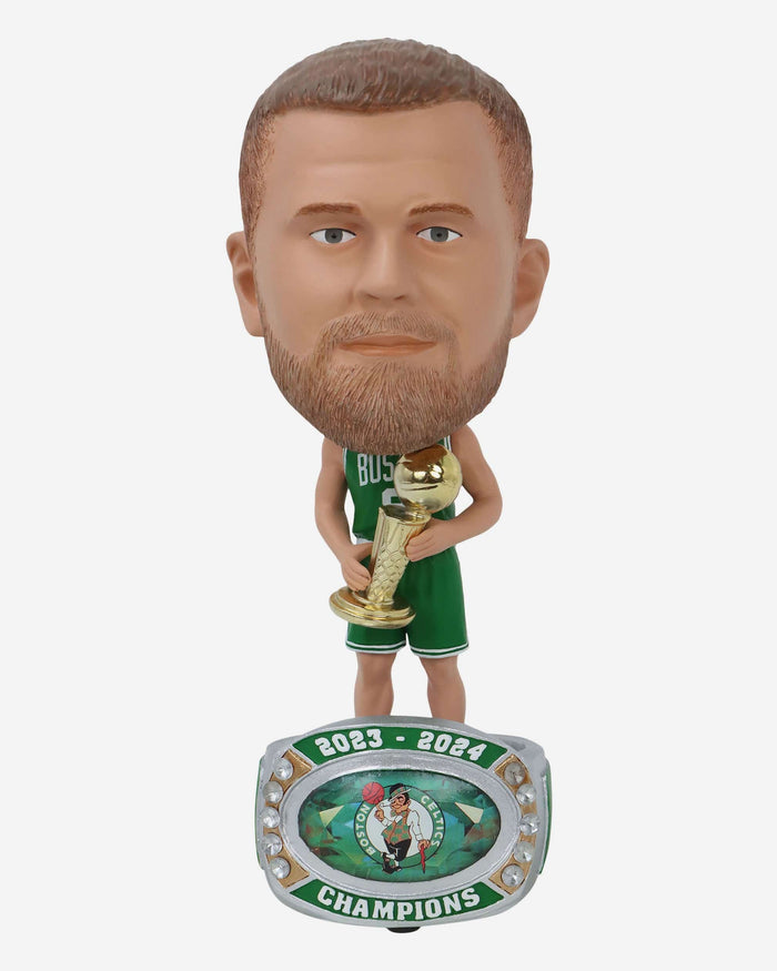 Kristaps Porzingis Boston Celtics 2024 NBA Champions Ring Base Bighead Bobblehead FOCO - FOCO.com