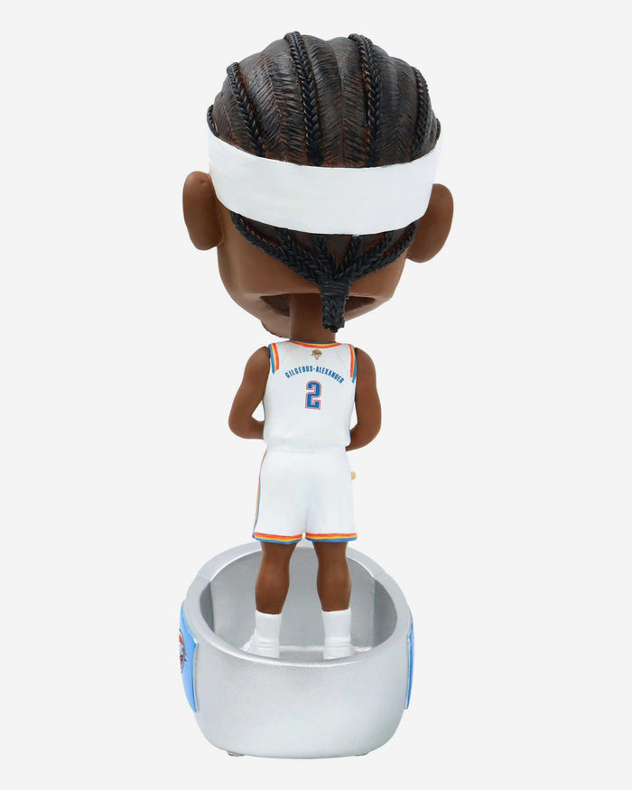 Shai Gilgeous-Alexander Oklahoma City Thunder 2025 NBA Champions Ring Base Bighead Bobblehead FOCO - FOCO.com