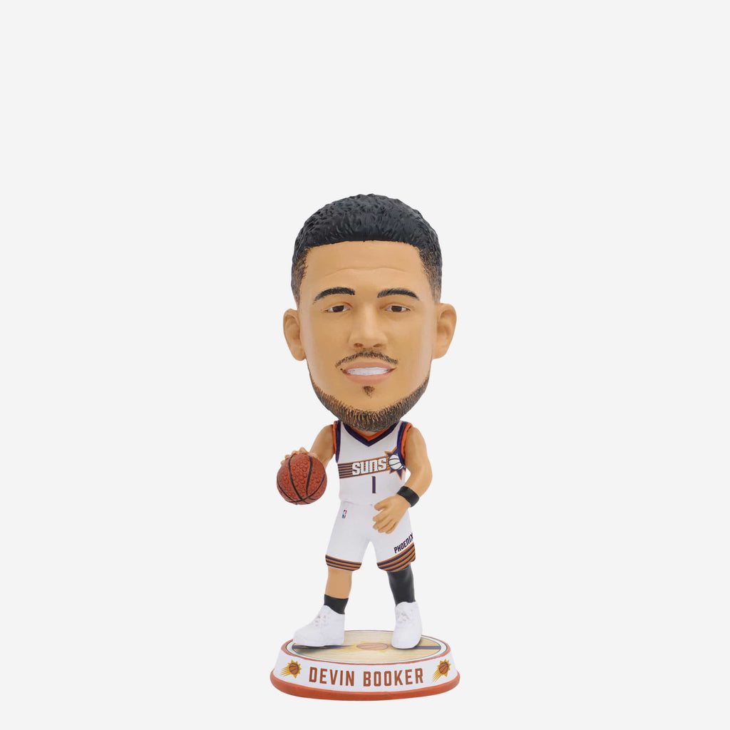 Devin Booker Phoenix Suns Court Stripe Mini Bighead Bobblehead FOCO - FOCO.com